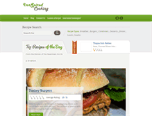 Tablet Screenshot of innspiredcooking.com